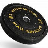 Диск бамперный BRONZE GYM 15кг д50