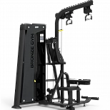 Вертикальная/горизонтальная тяга профессиональная BRONZE GYM NEO 89