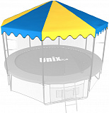 Крыша для батута UNIX line 14 футов Blue/Yellow