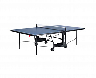 Теннисный стол Donic Indoor Roller 600 синий с комплектом аксессуаров