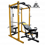 Силовая рама со скамьей DFC POWERGYM PK013 (три короба + один (sub064/pk13))