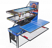 Игровой стол – трансформер 10 в 1 DFC 48" 122 x 61 см